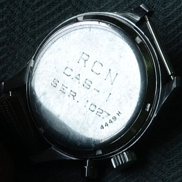 #5404 Rare Royal Canadian Navy (RCN) chronograph by Rodania - A Trebor ...