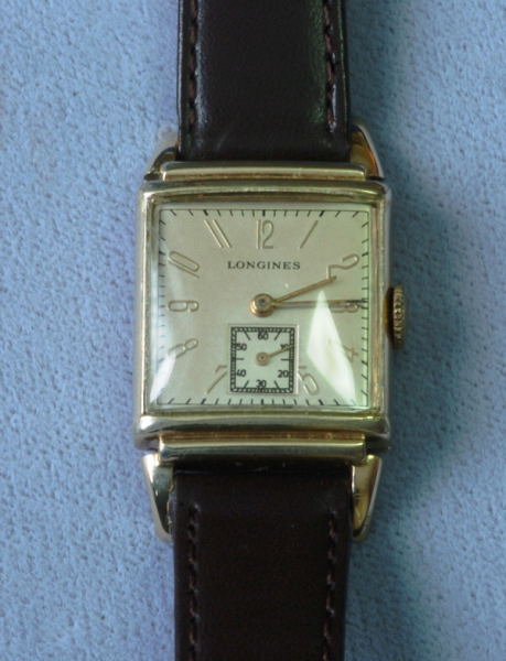 #5426 Longines Tank watch 1946 vintage - A Trebor's Vintage Watches