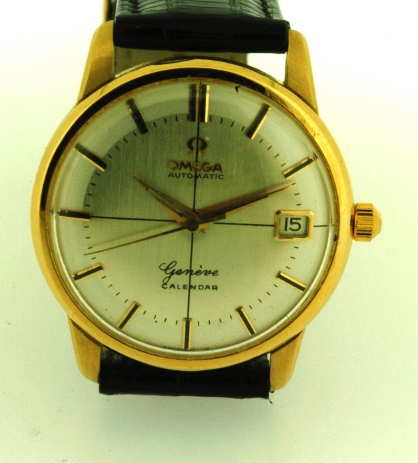 smog discretie Regenachtig 5589 Omega Geneve Calendar 18K Gold circa 1960 - A Trebor's Vintage Watches