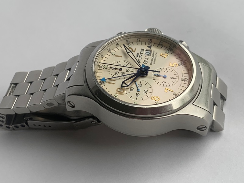 #5861 Fortis B-42 GMT automatic Chronograph - A Trebor's Vintage Watches