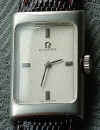 Ladies Stainless Steel Rectangular Omega