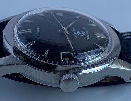 #5578 Favre-Leuba Daymatic 1960’s vintage – JUST SERVICED