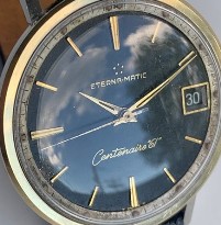 #5907 Eterna-Matic Centenaire 61 automatic circa 1965 – SERVICED